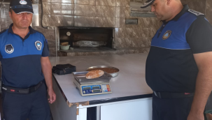 Salihli'de fırınlarda gramaj ve hijyen denetimi