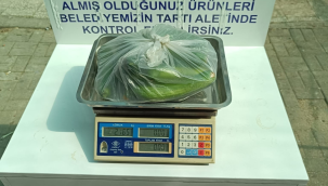 Salihli'de pazaryerine ve tartı kontrol noktası kuruldu