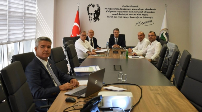 Salihli OSB yönetimi toplandı