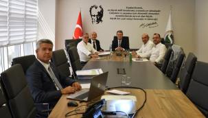 Salihli OSB yönetimi toplandı