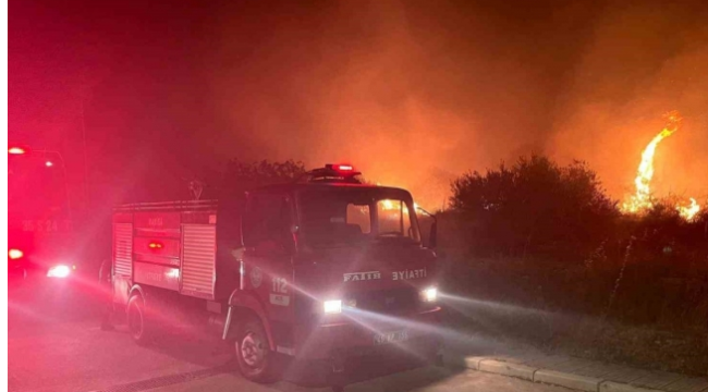 Saruhanlı'daki yangın kontrol altına alındı