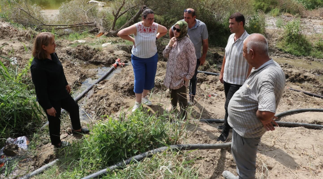 Sürekli arızalanan teknolojik sera suyu iletim hattı yenilendi