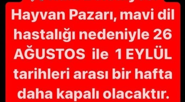 Tarih 1 eylül'e uzadı