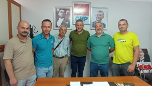 Turgutlu çevre derneğiden CHP ilçe yönetimine çevre sunumu