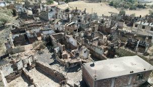 Yangından sonra 60 kişinin yaşadığı Karayakup köyü 