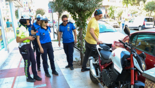 Yaya kaldırım işgalini önlemek için ortak denetim