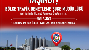 Yeni yerinde hizmet vermeye başladı