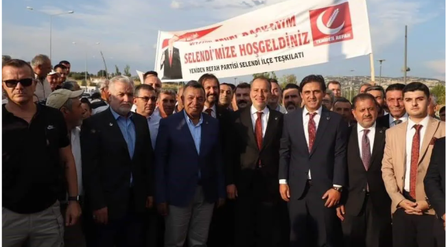 YRP Genel başkanı Erbakan Manisa'da