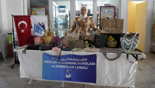 Yunusemre belediyesi'nin yardımıyla 39 yaşında iş kadını oldu