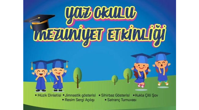 Yunusemre'de mezuniyet etkinliği töreni