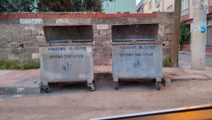 Yunusemre'de 87 mahallede 6 bin çöp konteyneri temizlendi