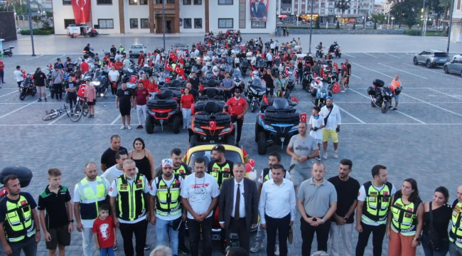 Zafer bayramı coşkusuna renk kattılar