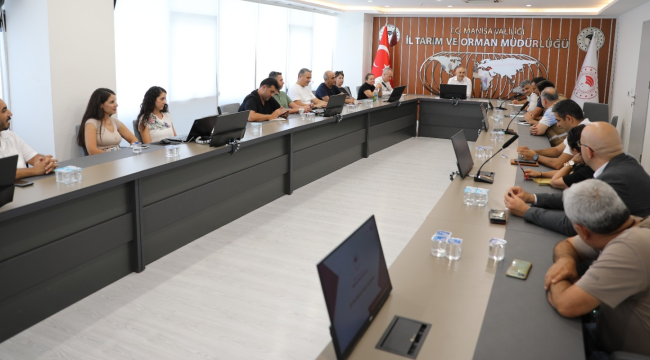 Zeytin ve zeytinyağı rekolte tespit toplantısı yapıldı