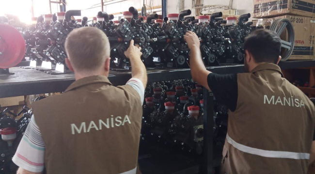 Zirai mücadele alet ve makineleri imalatçıları denetlendi