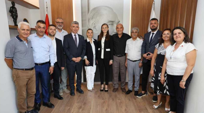 Ziyarette ortak projeler ele alındı