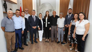 Ziyarette ortak projeler ele alındı