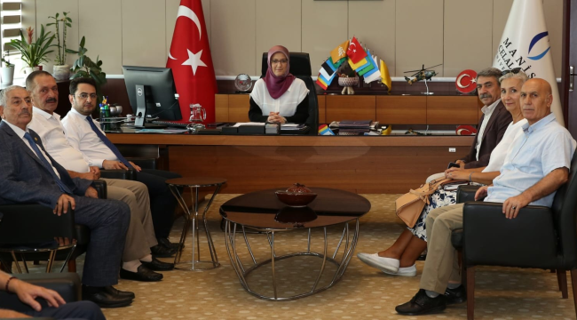 Ziyarette ortak üretilecek projeler ele alındı