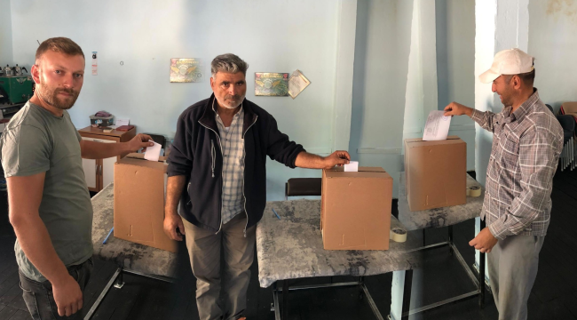 Akhisar'da mera yönetim birliği yönetim kurulu seçimi yapıldı