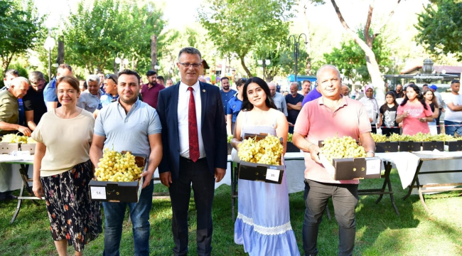 Alaşehir'ın en güzel üzümü seçildi