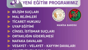 Baro 3 aylık eğitim proğramı açıklandı