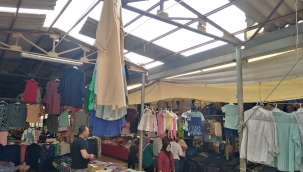 Başkan Dönmez pazaryeri yeniden yapılacak