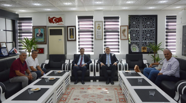 Başkan Taşlı Demirci'de