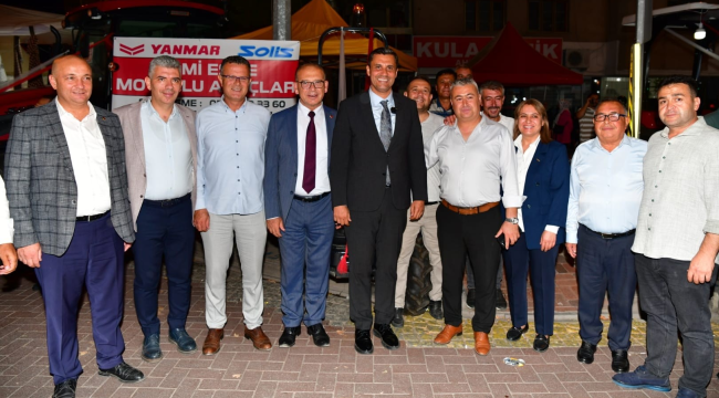 Başkanlardan başkan Gündüz'e etkinlik desteği 