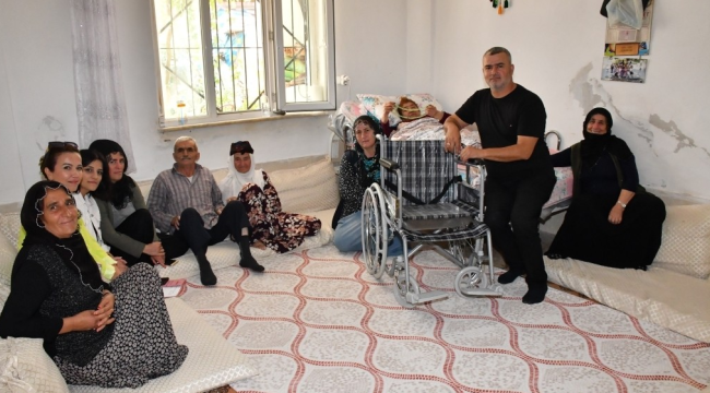 Büyükşehir belediyesi engelli vatandaşlara madikal yardım desteği