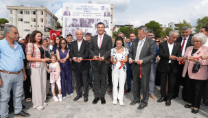 CHP'li ilçe başkanları Gördes'de toplu açılışlara katıldı