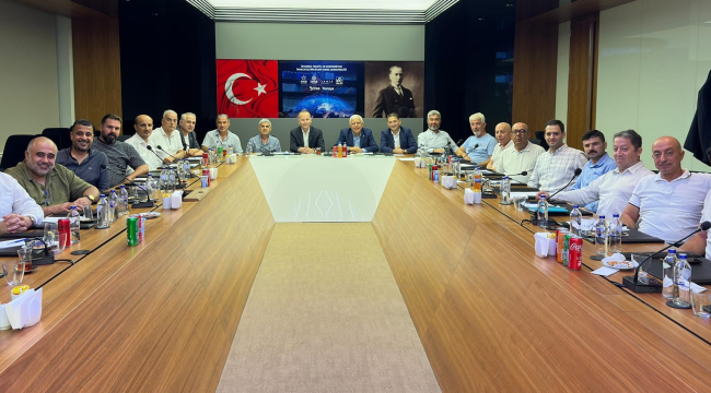 Demirci TSO'nun katıldığı İHiB yönetim kurulu toplantısı yapıldı