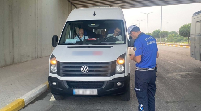 Denetimlerde korsan ve güvensiz taşımacılık yapan araçlara ceza yağdı
