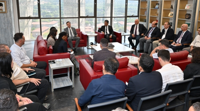 Dünya bankası sürdürülebilir şehirler projesi görevlileri Manisa'da