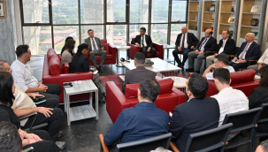 Dünya bankası sürdürülebilir şehirler projesi görevlileri Manisa'da