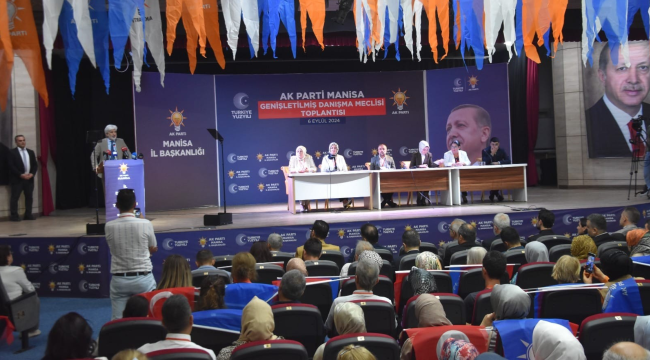 Genişletilmiş AKP Manisa il danışma kurulu yapıldı