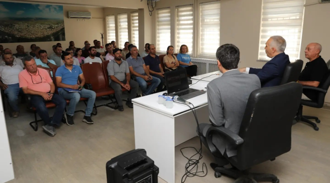 Gölmarmara'da muhtarlara yeni destekleme modeli anlatıldı