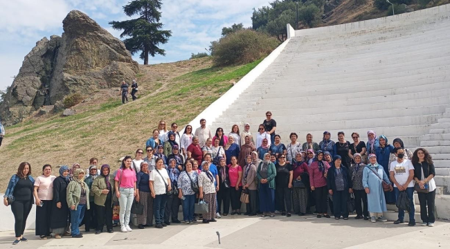 Gölmarmara'lı kadınlar Manisa'da