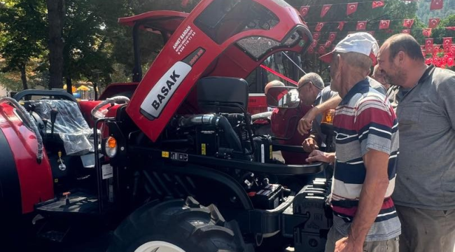 Gölmarmara tarım fuarı açıldı