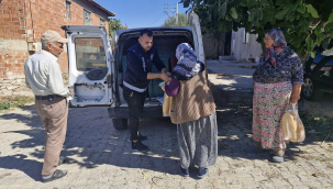 Gördes belediyesi 11 mahallede halk ekmek satışına başladı