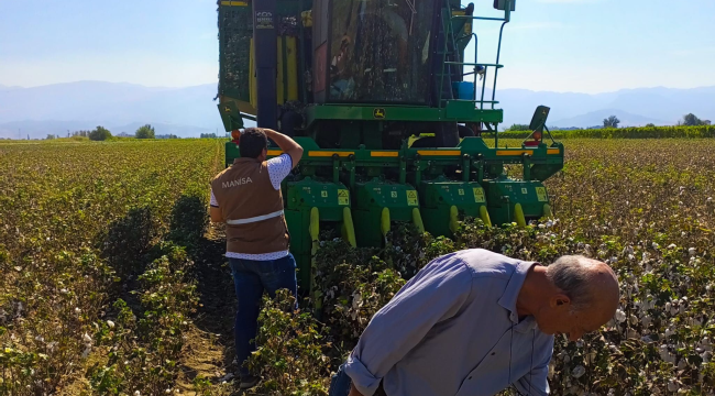 Hasat öncesi pamuk makinaları kontrolleri başladı