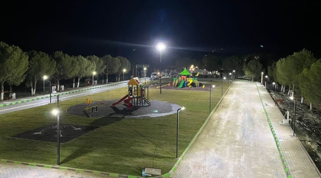 Köprübşı mesire alanı yapımında sona gelindi