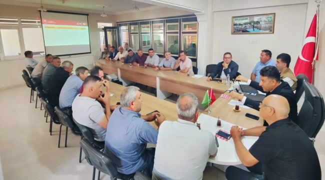 Kula ve Sarıgöl'de muhtarlara yeni destekleme modeli anlatıldı