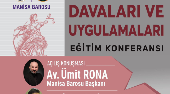 Manisa barosunda eğitim seminerleri sürüyor
