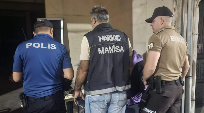 Manisa narko alan uygulamasına 98 ekip 469 personel katıldı