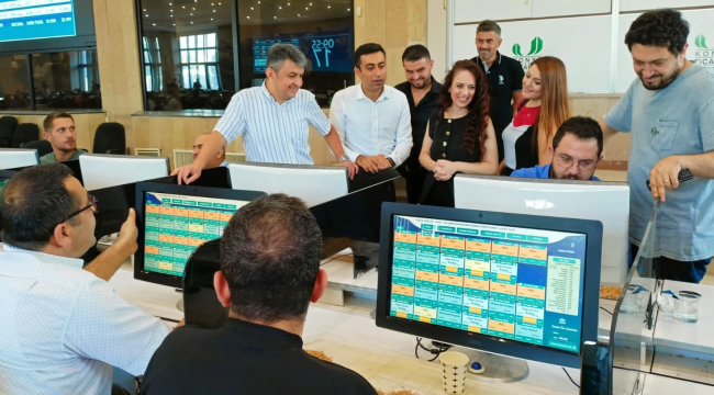 Manisa Ticaret borsası yöneticileri Konya'da