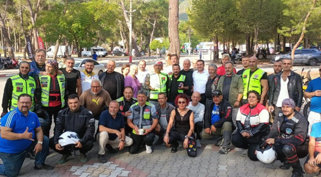 Motor tutkunları "yaza veda kampı"nda buluştu