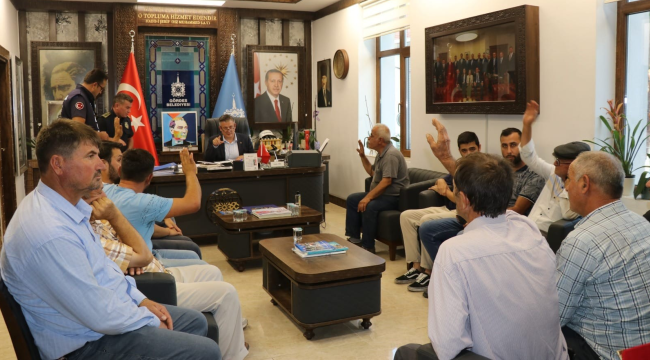 Pazaryeri kura çekimi yapıldı