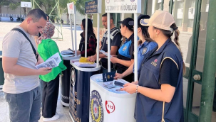 Polis 97 aileye,3964 öğrenciye bilgilendirme broşürü dağıttı