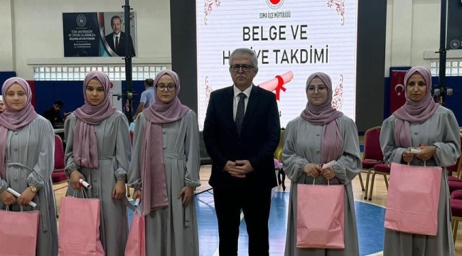 Soma'da 34 hafız İçin icazet töreni 