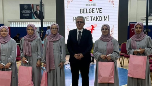 Soma'da 34 hafız İçin icazet töreni 