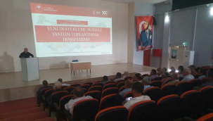 Yeni destekleme modeli Köprübaşın'da üreticilere tanıtıldı